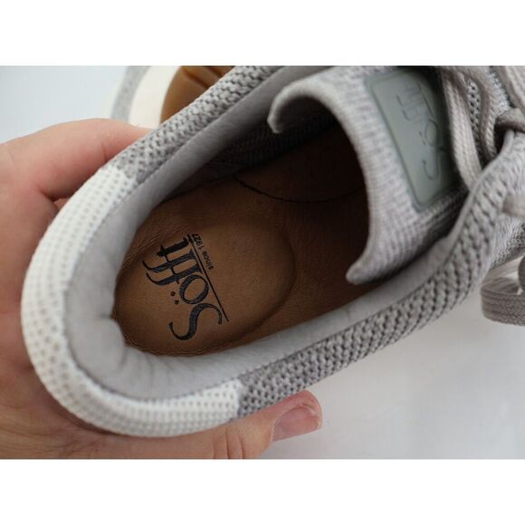 Sofft Waylyn Fashion Sneaker Size 6 Gray Knit Lace Up Platform Shoes - Picture 12 of 12